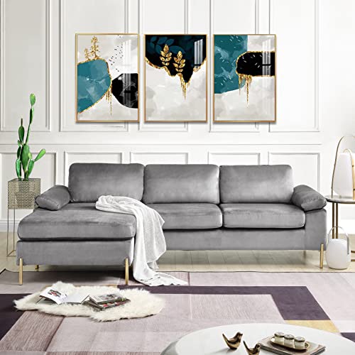 Devion Furniture Wilbleton Sectional, Gray