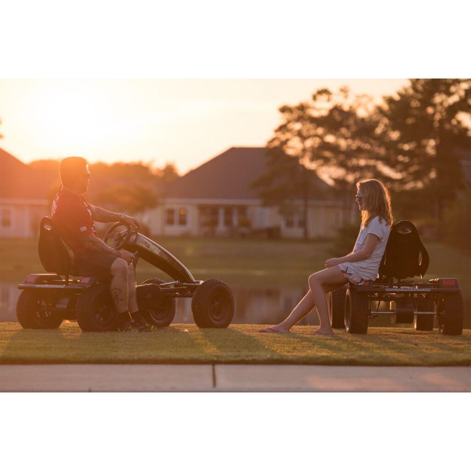 Prime Karts Blizzard 4-Wheel Pedal Kart