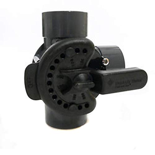 Pentair 263028 Swimming Pool 3-Way PVC No Lube Diverter Valve 2