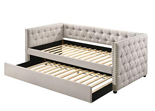 BFYDOAA The Sofa Bed is Built on a Solid Engineered Wooden Frame with a Pull-Out Bed and Convertible Sleeper Sofa Bed
