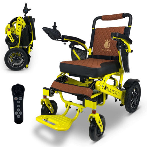 ComfyGO Majestic IQ-7000-AF Remote Control Automatic Folding Electric Wheelchair New