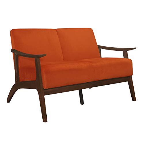 Lexicon Savry Living Room Loveseat, Orange