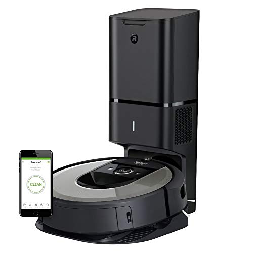 iRobot Roomba i6+ (6550) Robot Vacuum with Automatic Dirt Disposal-Empties Itself for up to 60 Days, Wi-Fi Connected, Works with Alexa, Carpets, + Smart Mapping Upgrade - Clean & Schedule by Room