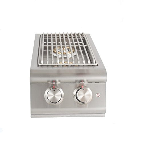 Blaze BUILT-IN LTE double side burner w/ lights in Natural Gas