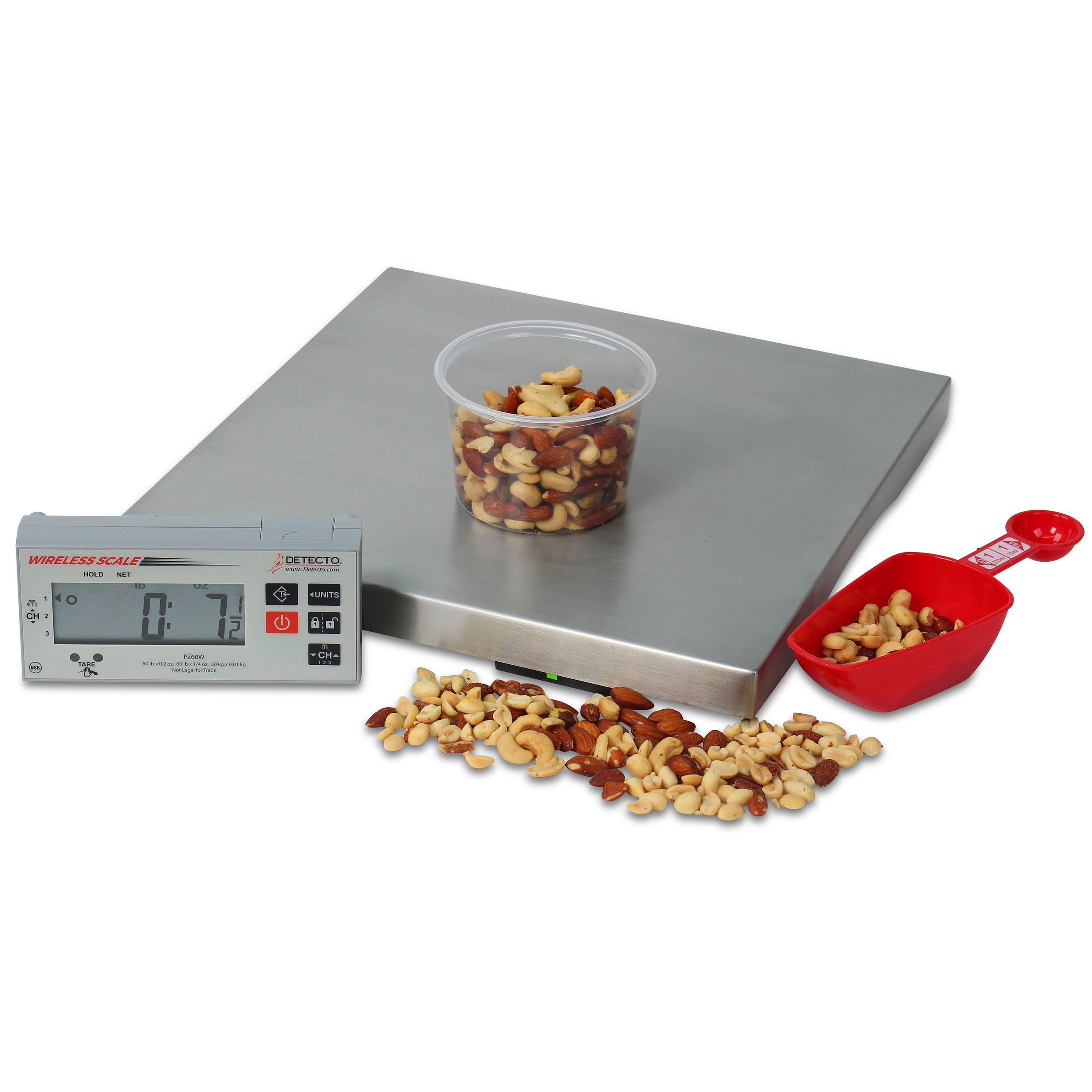 Detecto PZ Series Wireless Digital Ingredient Scale