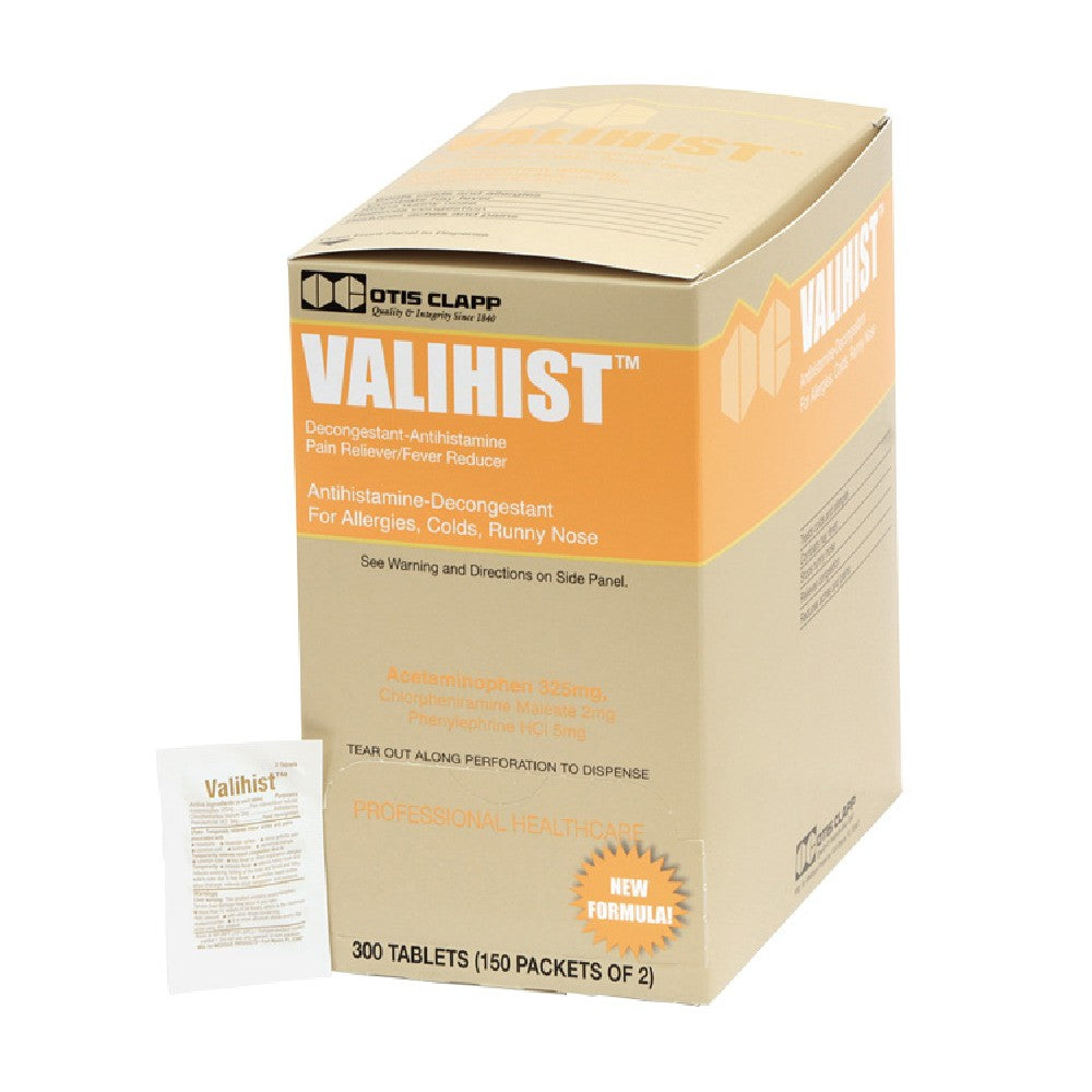 Medique Valihist Colds & Hay Fever Tablets - (150x2/box - 18 - Boxes)