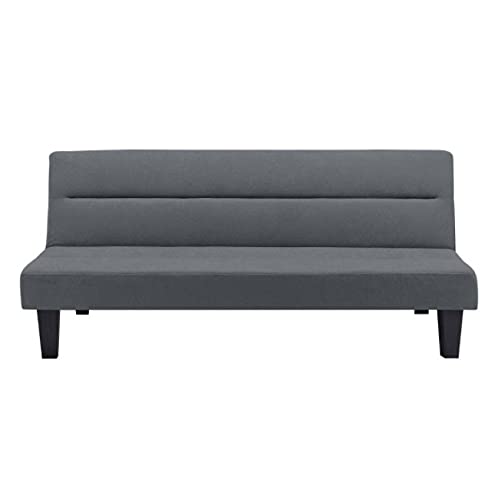 WXYQY Futon Sofa Bed Convertible Couch Lounger Modern Living Room Sleep Loveseat, Gray Living Room Furniture Set Sofa Bed