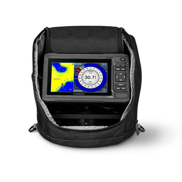 Garmin ECHOMAP™ UHD 63cv Ice Fishing Bundle