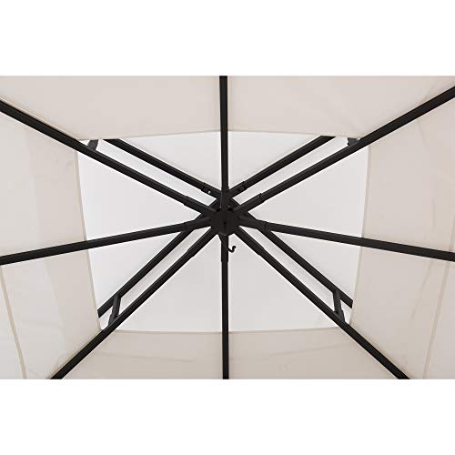 SummerCove Brook Park 11 x 13 ft. 2-Tier Gazebo, White