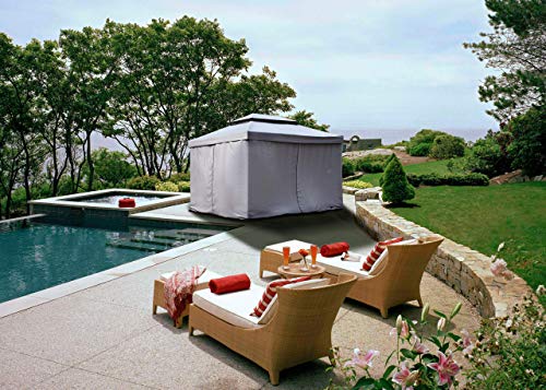 Grand Patio 13.1‘x 9.8‘ Outdoor Gazebo with Soft-Top Canopy and Shade Curtains (Gray)