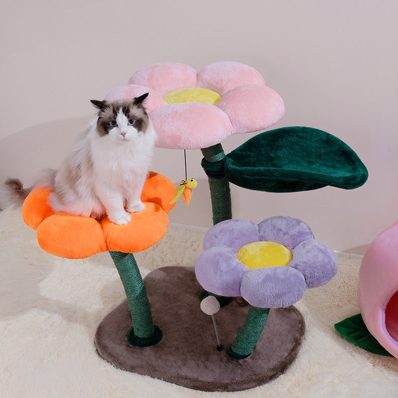 Bloomy Flower Cat Tree