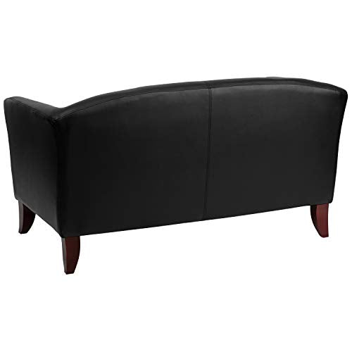 Flash Furniture HERCULES Imperial Series Black LeatherSoft Loveseat