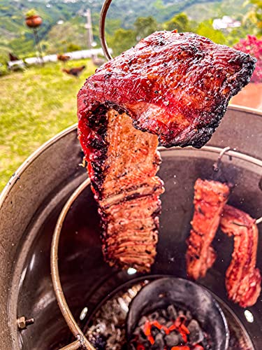 Steak and Beer Barrel Grill and Smoker 2 in 1 (Medium)