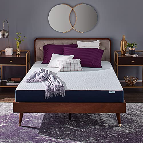 Sleep Innovations Hudson Hybrid Cooling Memory Foam Innerspring Mattress, 10 Inches, Full