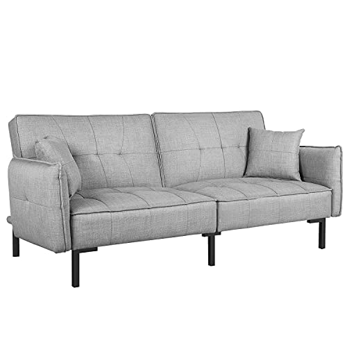 Futon Sofa Bed Couch Bed Sleeper Sofa Folding Sofa Small Sofa Convertible Sofa for Living Room and Homeoffice Furniture
