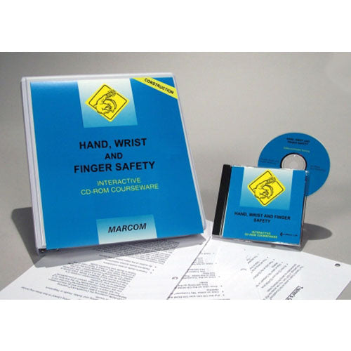 MARCOM Hand, Wrist and Finger Safety in Construction Environments DVD Training Program