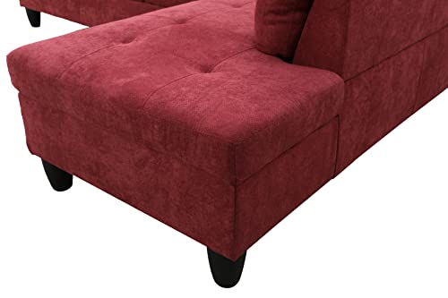 Star Home Living SE-9704B Sofas, Red