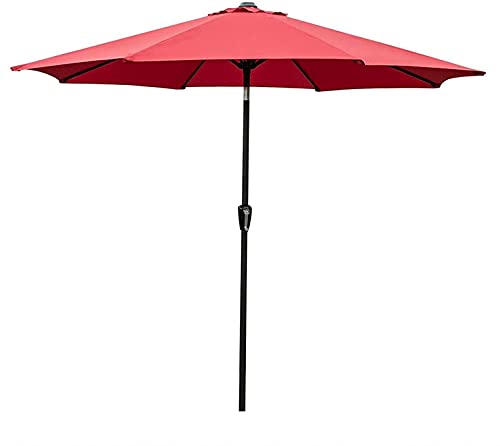 ンリアンに聞-花ラック Outside Umbrella for Patio Patio Umbrella Hand-Cranking Waterproof Folding Sunshade Outdoor Patio Umbrella