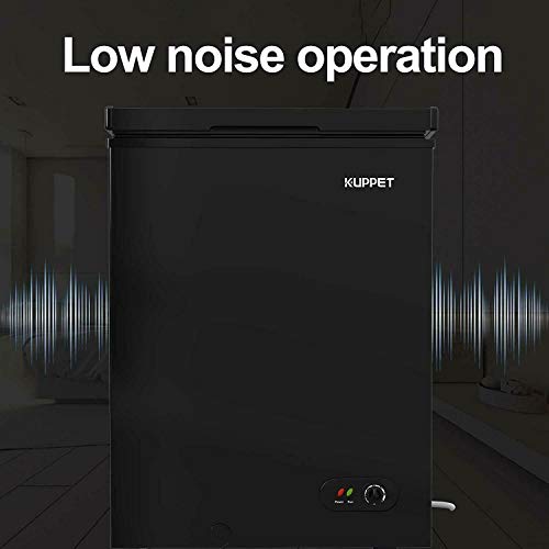 YIE 3.5 Cu Ft Compact Deep Chest Upright Freezer Storage Home Quick Defrost