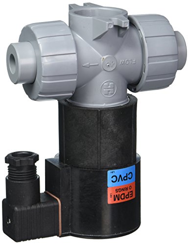 Hayward SV20025STE 1/4-Inch CPVC NPD Design True Union Solenoid Valves with EPDM Seal and Socket/Threaded End Connection