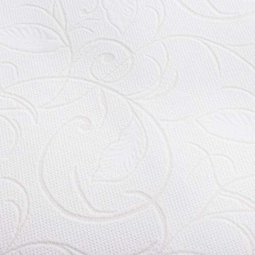 PrimaSleep 11 Inch Dura Gel Deluxe Comfort Memory Foam Mattress, King, White