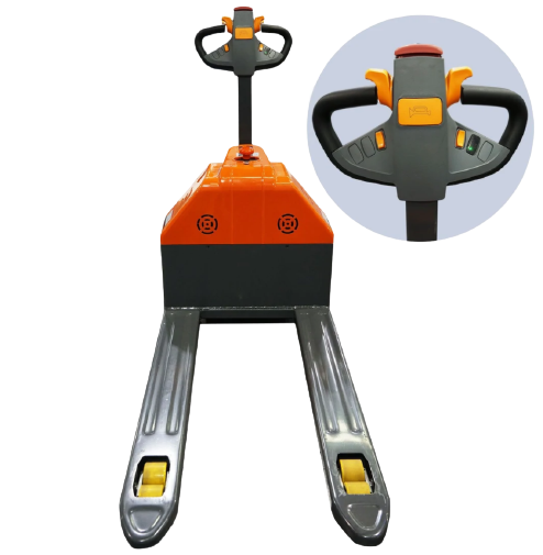 PEC Scales Electric Power Pallet Jack With Built In Scale Capacity 3300 lbs New