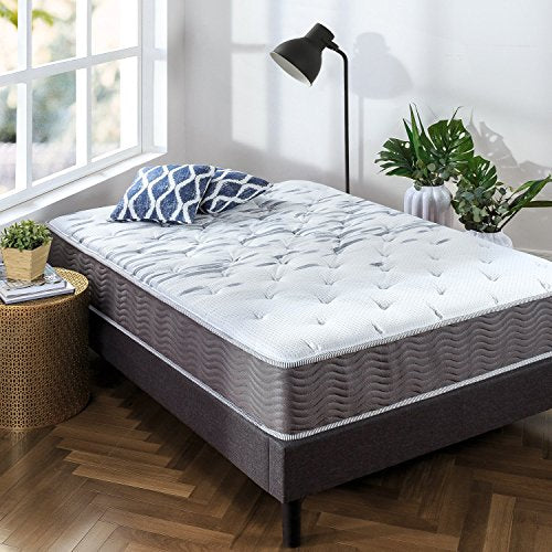 ZINUS 10 Inch Support Plus Pocket Spring Hybrid Mattress / Extra Firm Feel / Heavier Coils for Durable Support / Pocket Innersprings for Motion Isolation / Mattress-in-a-Box, Queen