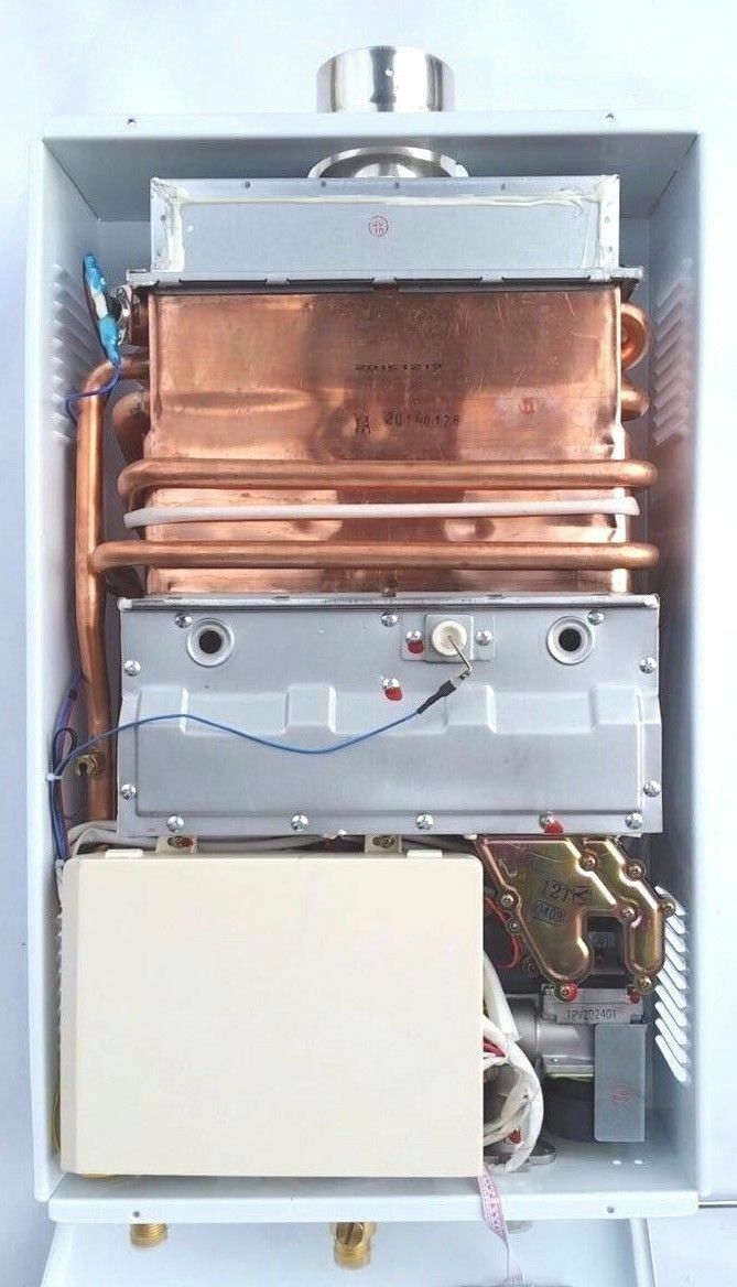 Excel 10009 Pro 6.6 GPM Liquid Propane LP Tankless Water Heater Whole House with Flue Kit New