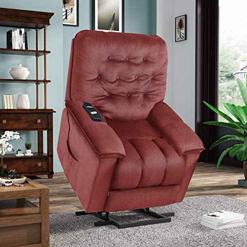Lift Chairs for Elderly - Lift Chairs Recliners Lift Sofa Electric Recliner Chairs with Remote Control Soft Fabric Lounge