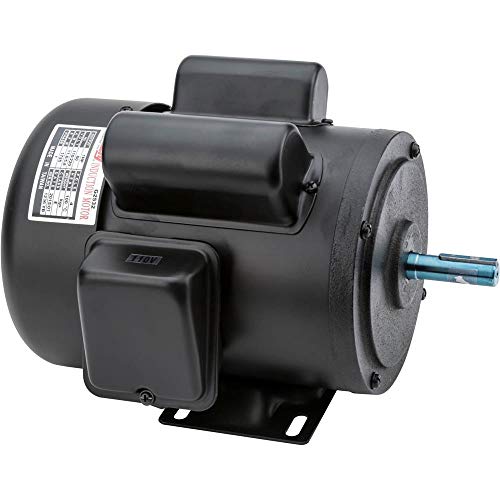 Grizzly Industrial G2532 - Heavy-Duty Motor 1 HP Single-Phase 1725 RPM TEFC 110V/220V