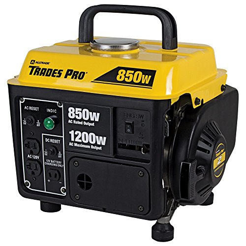Tradespro - 850W/1200W Generator (Epa), Generators, Gasoline Powered Generators, (838014)