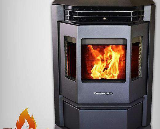 ComfortBilt HP22-N 2,800 sq. ft. Auto Ignition Pellet Stove 80lb Hopper - Scuffs/Scratches