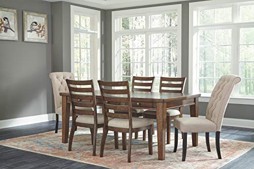Signature Design by Ashley Tripton Dining Room Chair, Linen
