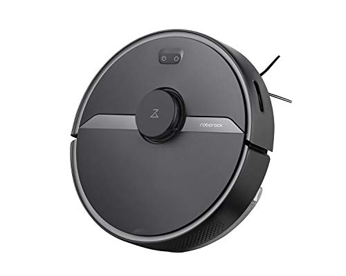 Roborock S6 Pure Robot Vacuum and Mop, Multi-Floor Mapping, Lidar Navigation, No-go Zones, Selective Room Cleaning, 2000Pa Suction Robotic Vacuum Cleaner, Wi-Fi Connected, Alexa Voice Control