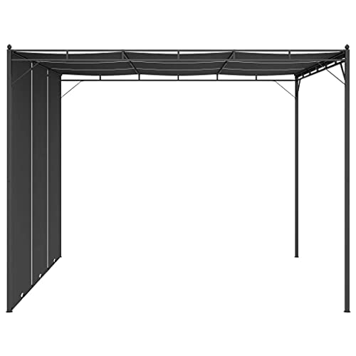 vidaXL Garden Gazebo with Side Curtain 157,5