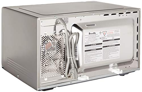 Breville BMO850BSS the Smooth Wave countertop microwave oven, Brushed Stainless Steel