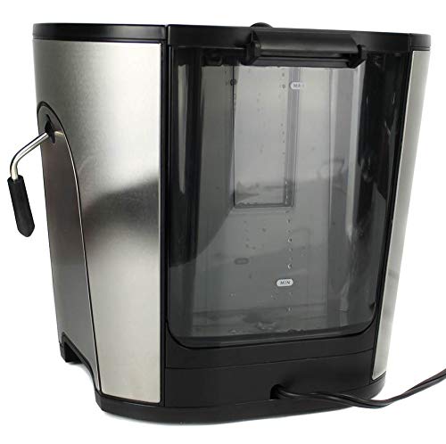 Villaware New NDVLEM1000 15 Bar Pressure Home Espresso/Cappuchino Maker, 2, Black & Silver