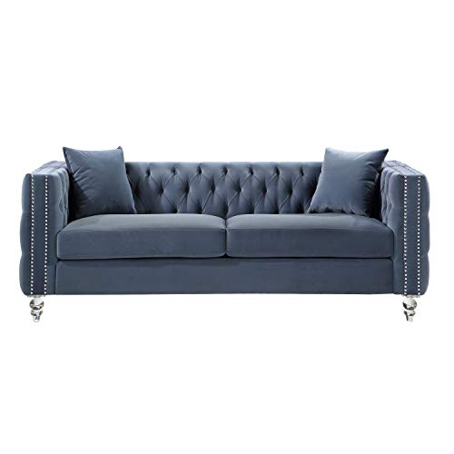 Lexicon Spencer Living Room Sofa, Blue