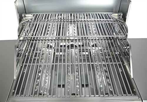 Chef's Grill RT2417S-1 3-Burner 36000-BTU Liquid-Propane Gas Grill, Stainless Steel, 552 sq. in.