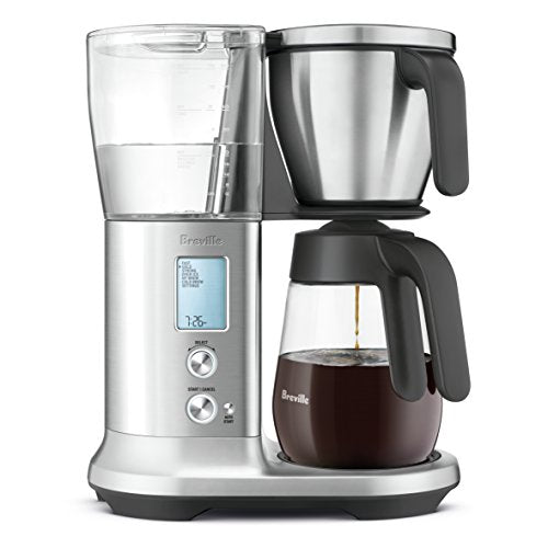 Breville BDC400BSS Precision Brewer Glass, Coffee Maker, Brushed Stainless Steel