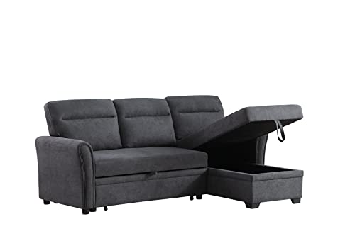 Devion Furniture Vienna Sofabed, Gray
