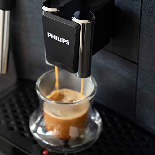 Philips 1200-Series Fully Automatic Espresso Machine w/Milk Frother (EP1220/04)