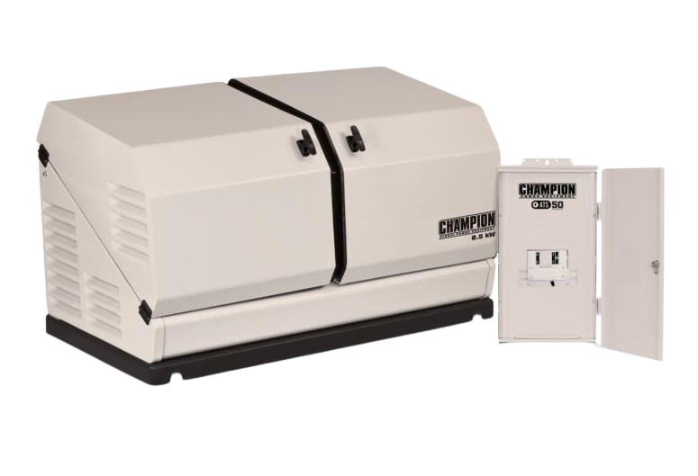Champion 100177 8.5kW Home Standby Generator Nema 3R Transfer Switch New