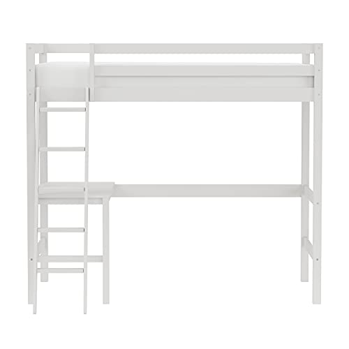 Hillsdale Caspian Twin Loft Bed, White