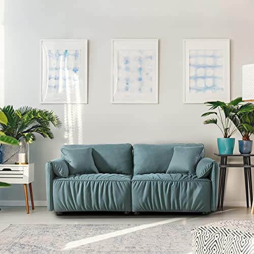 Gefayluo Modern Sofa loveseat, 75.6