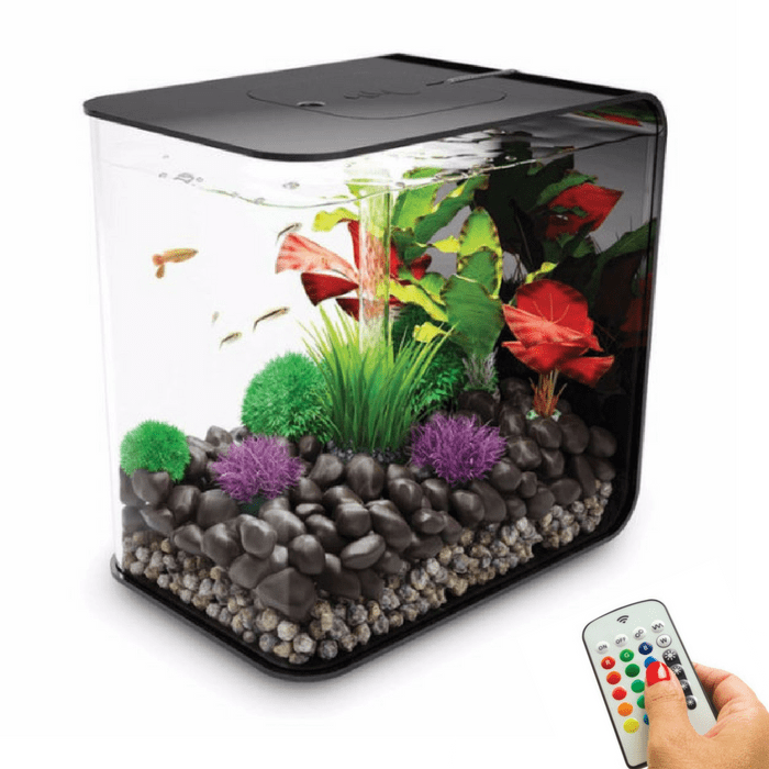 biOrb Flow 15L / 4 Gallon All-in-One Acrylic Aquarium Kit with Multicolor Light