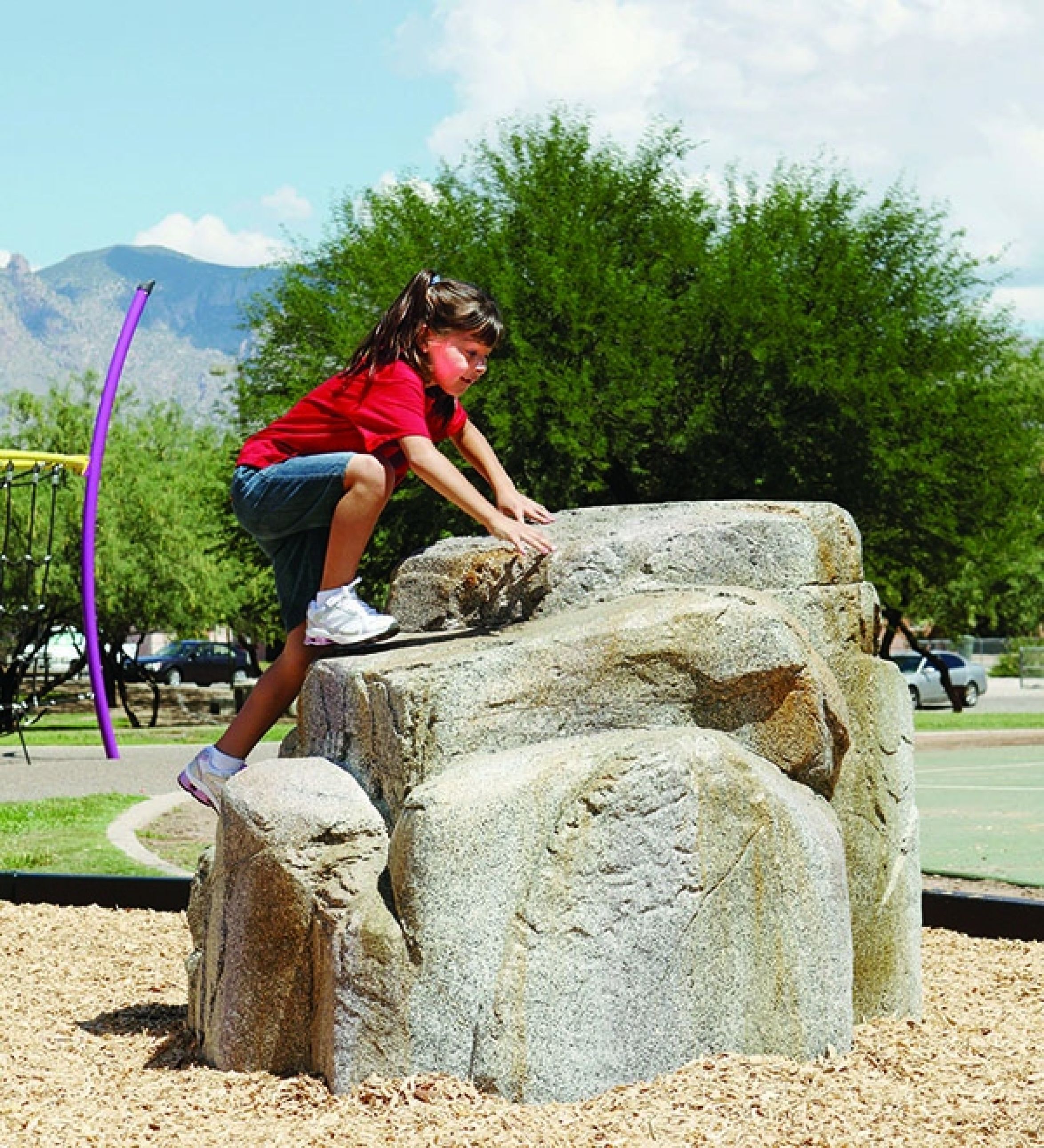 UltraPlay GRN-SM Granite Boulder Small NatureROCKS Playset New