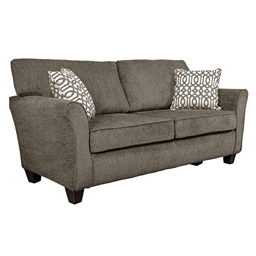 Lexicon Mineola Chenille Flared Loveseat, 75.5