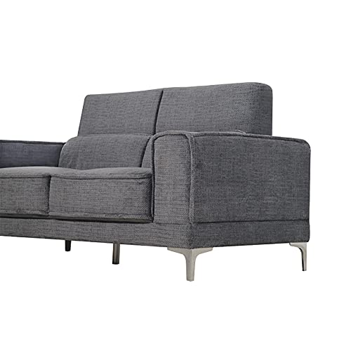 Global Furniture USA Bear Platinum Loveseat Love Seats