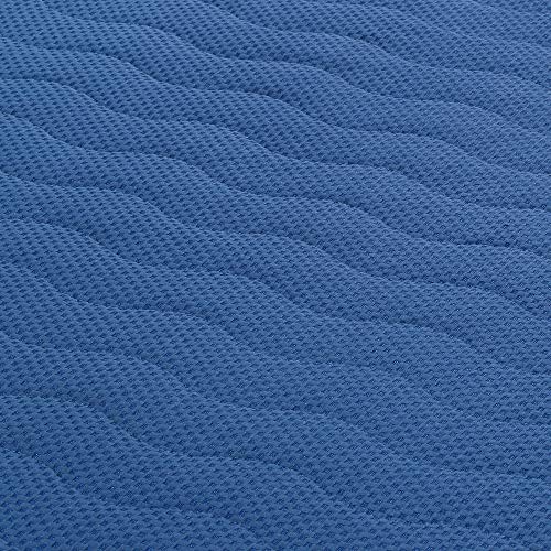 Olee Sleep 10 Inch New Safe Comfort Memory Foam Mattress, Blue, Queen